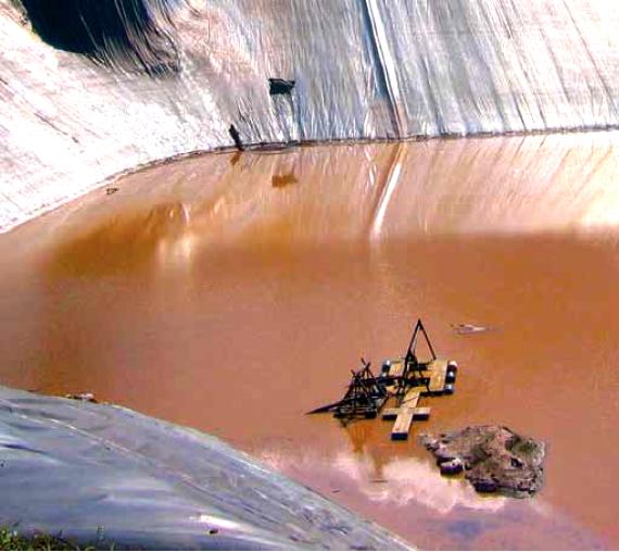 LINING TAILINGS, WASTE AND WATER STORAGES