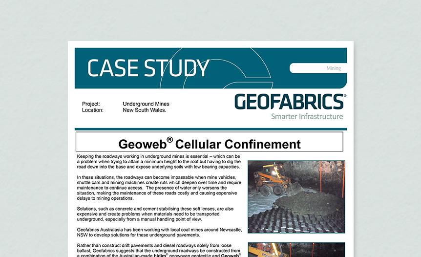 NSW Underground Mine Roads Case Study Cover