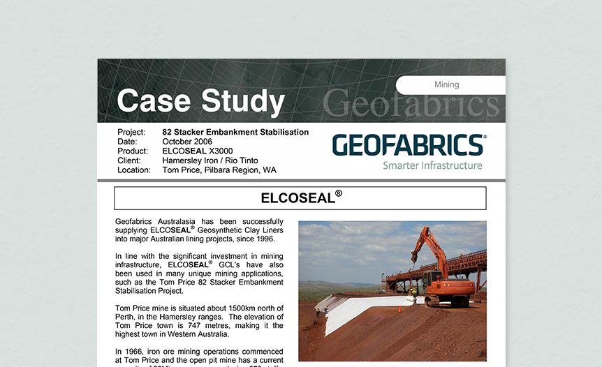 Tom Price Mine Embankment Stabilisation Case Study Cover